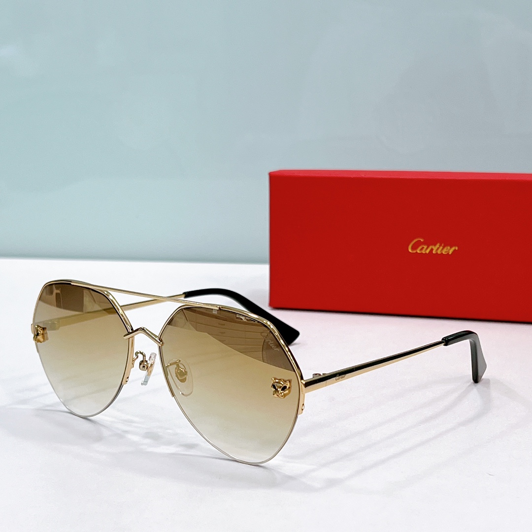Cartier imposter sunglasses ct0355s- tea