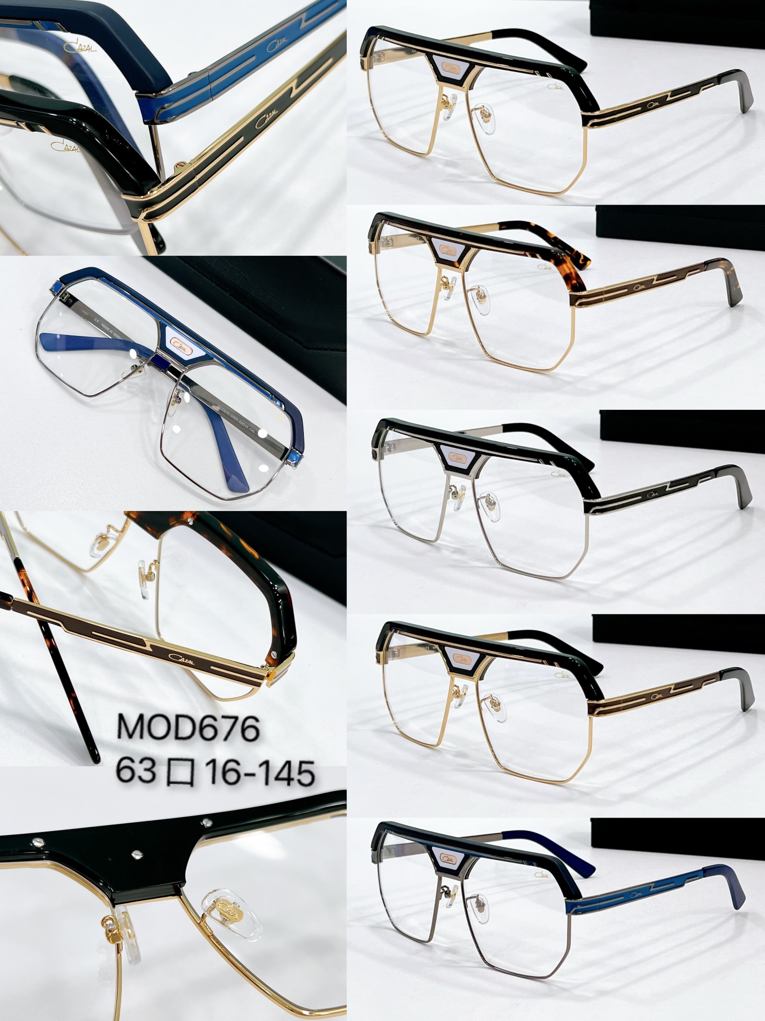 cazal glasses fake mod676 - collection