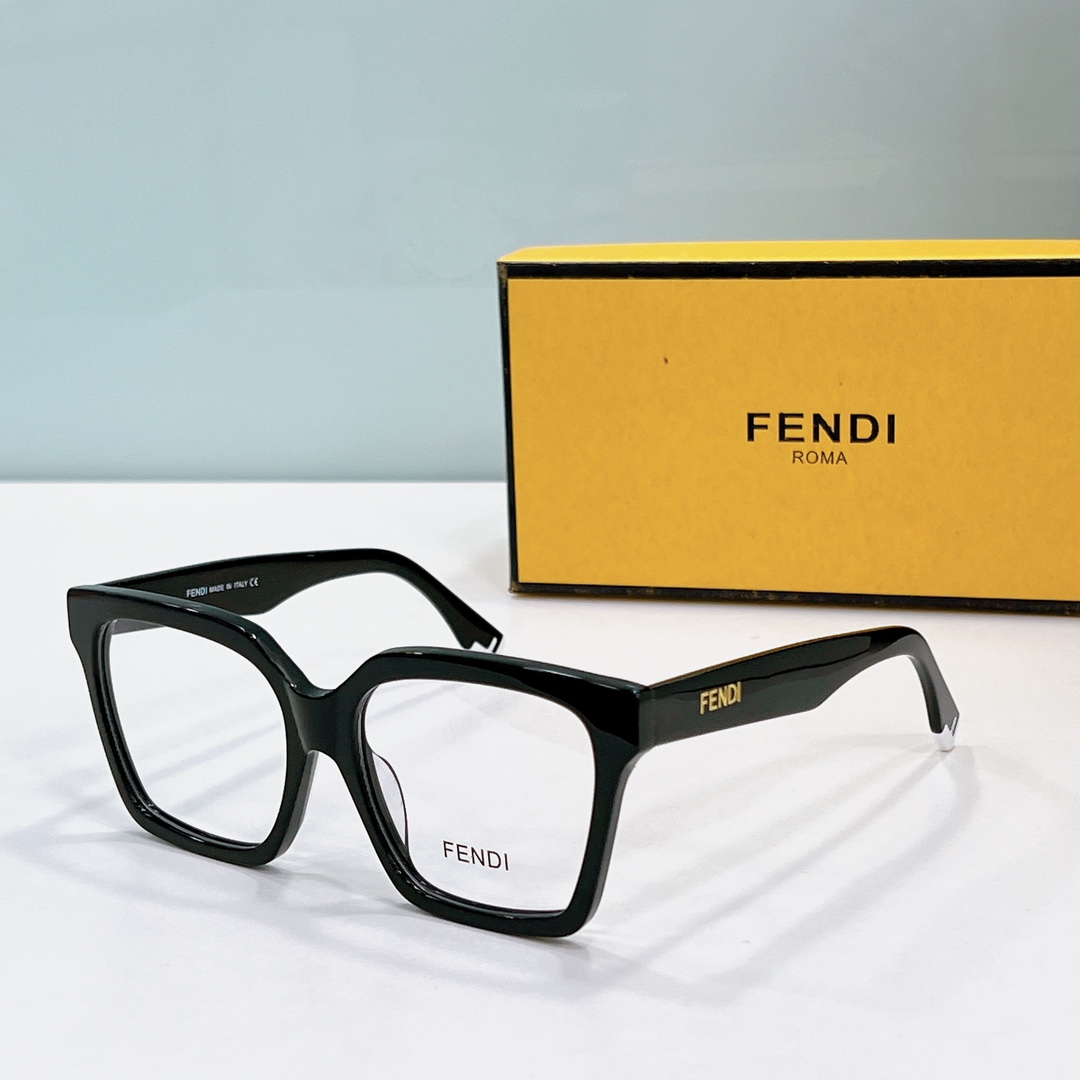Copy Fendi eyeglass optical frame 400851 - black