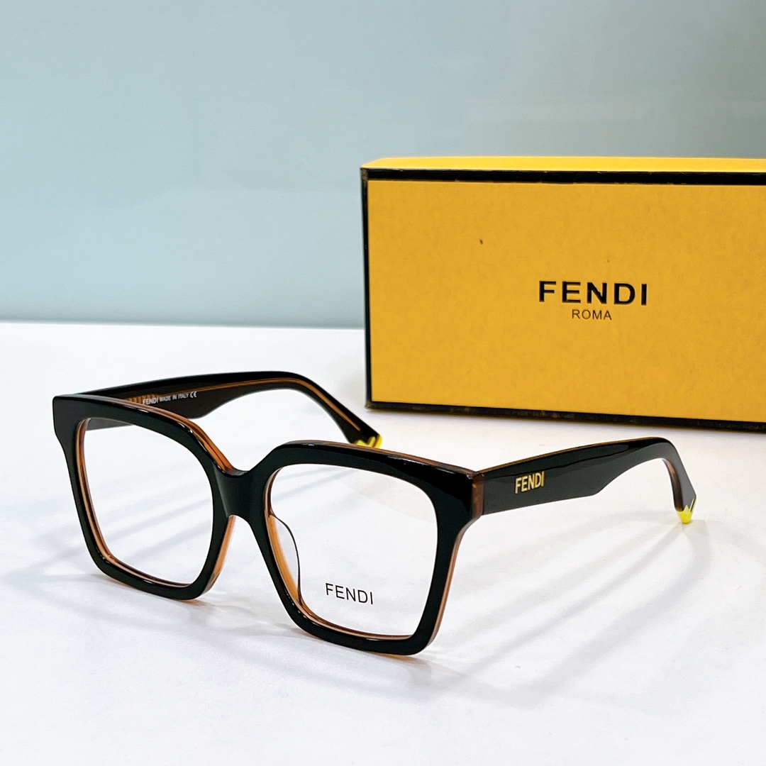 Copy Fendi eyeglass optical frame 400851 - c3 color