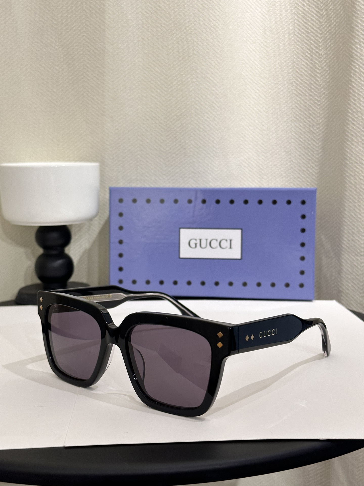 Faux Sunglasses Gucci gg1472s - black