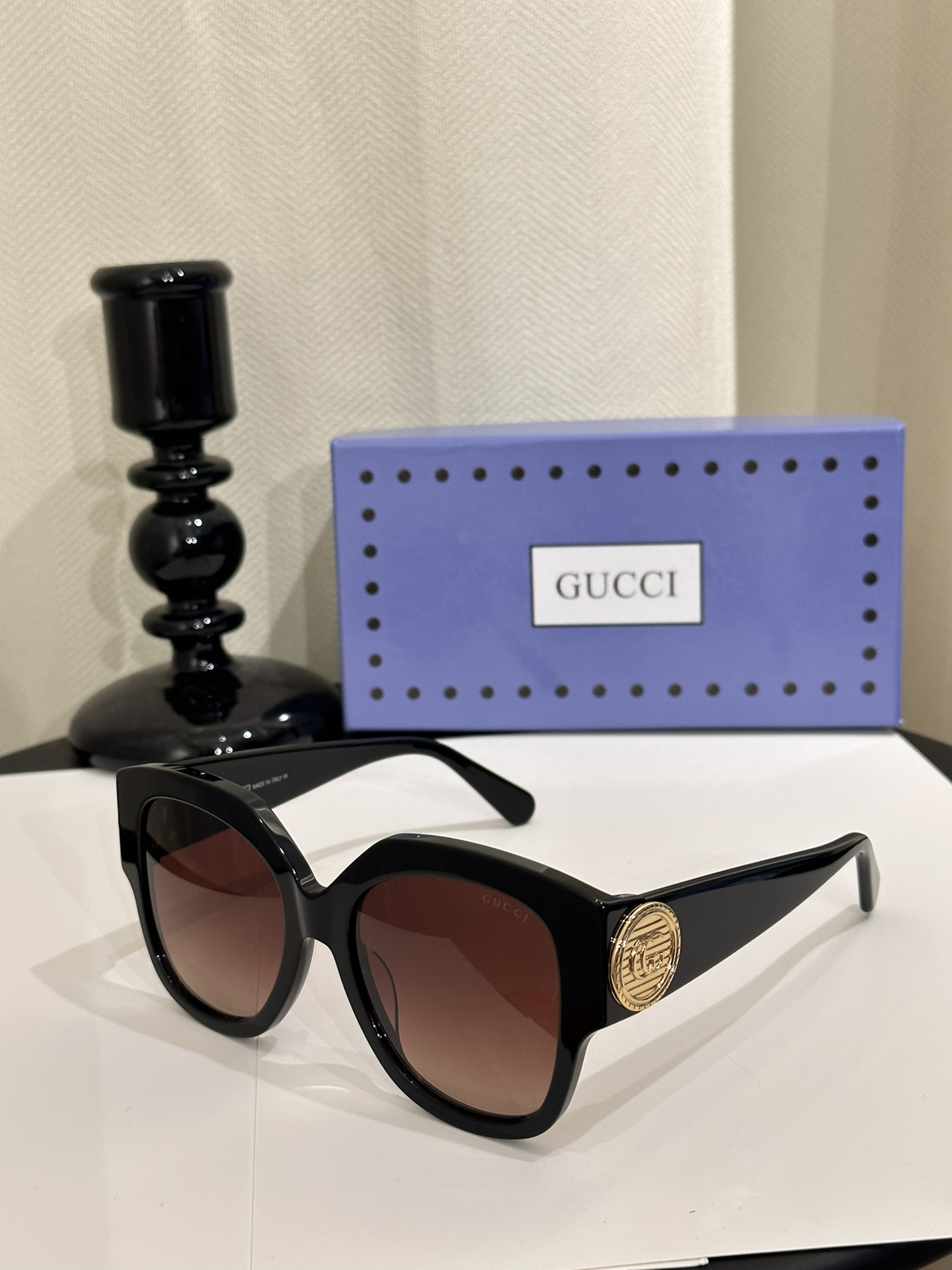 Gucci replica designer shades gg1407s - brown
