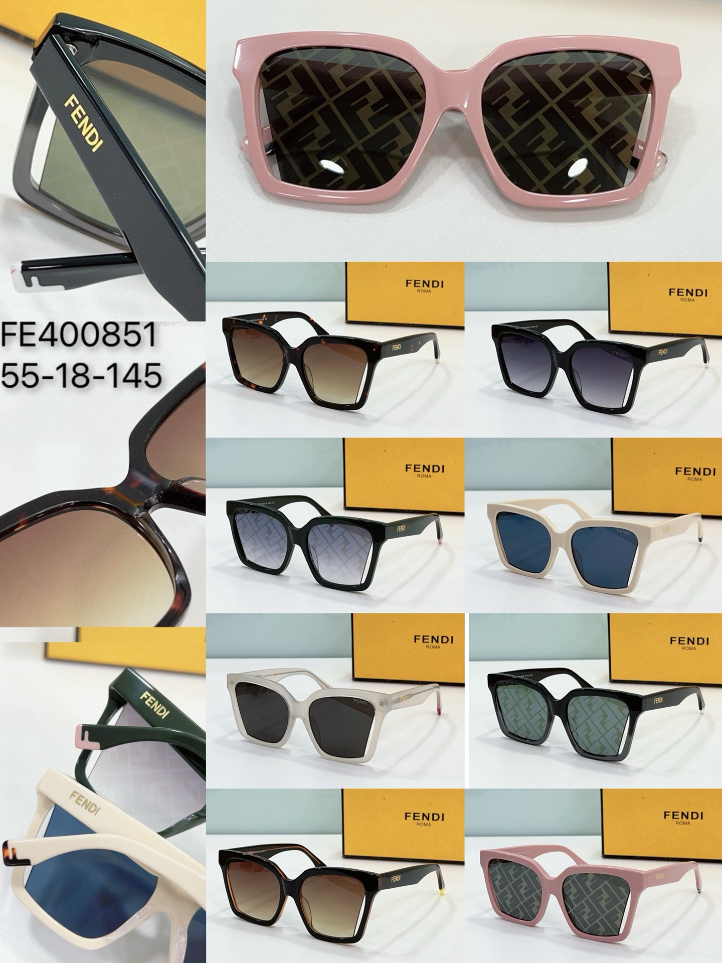 Faux FENDI Sunglasses best quality fe400815 - collection