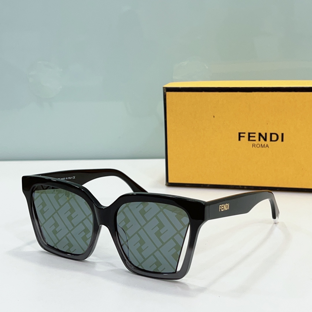 Faux FENDI Sunglasses best quality fe400815 - black