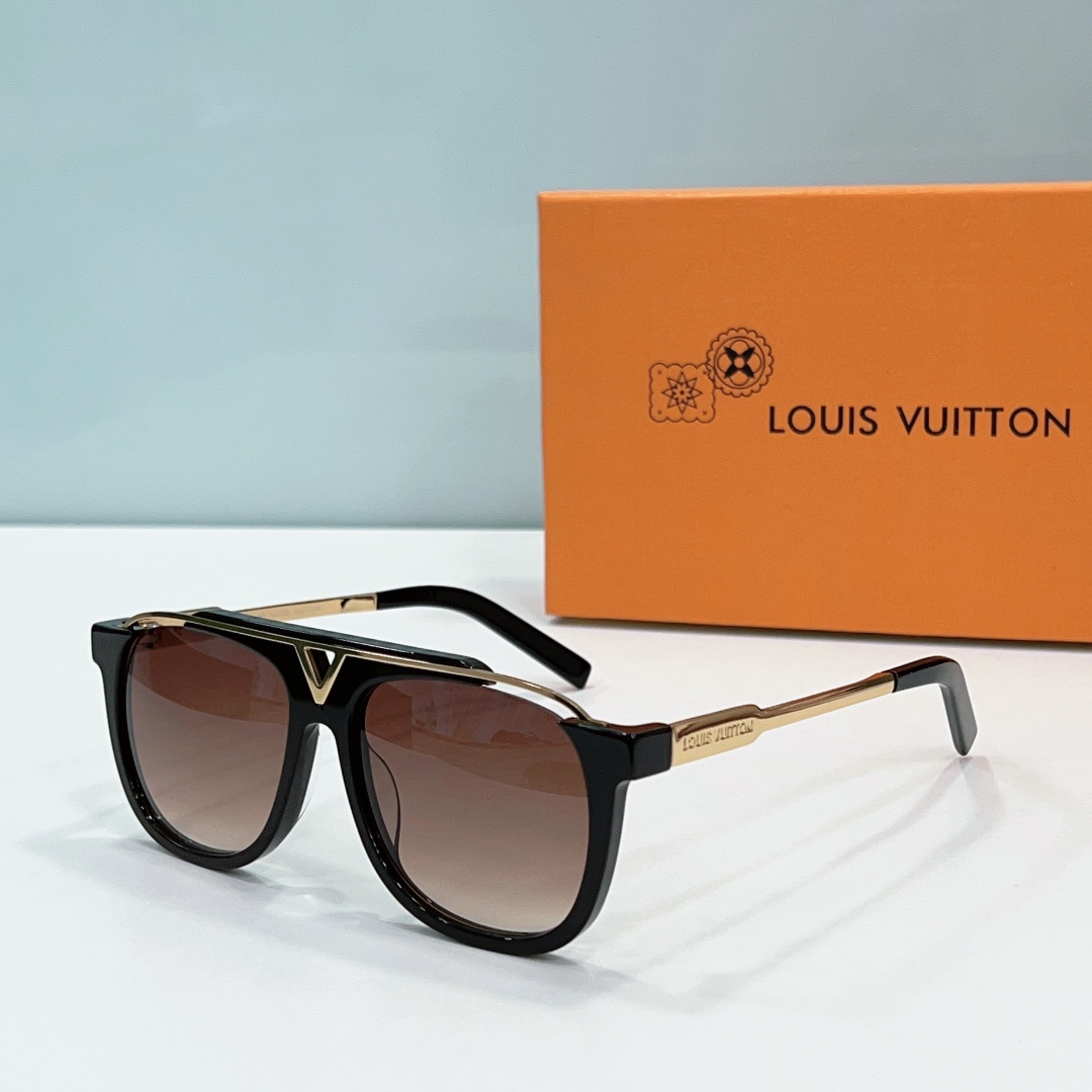 Wholesale Replica lv Sunglasses z0937 - brown