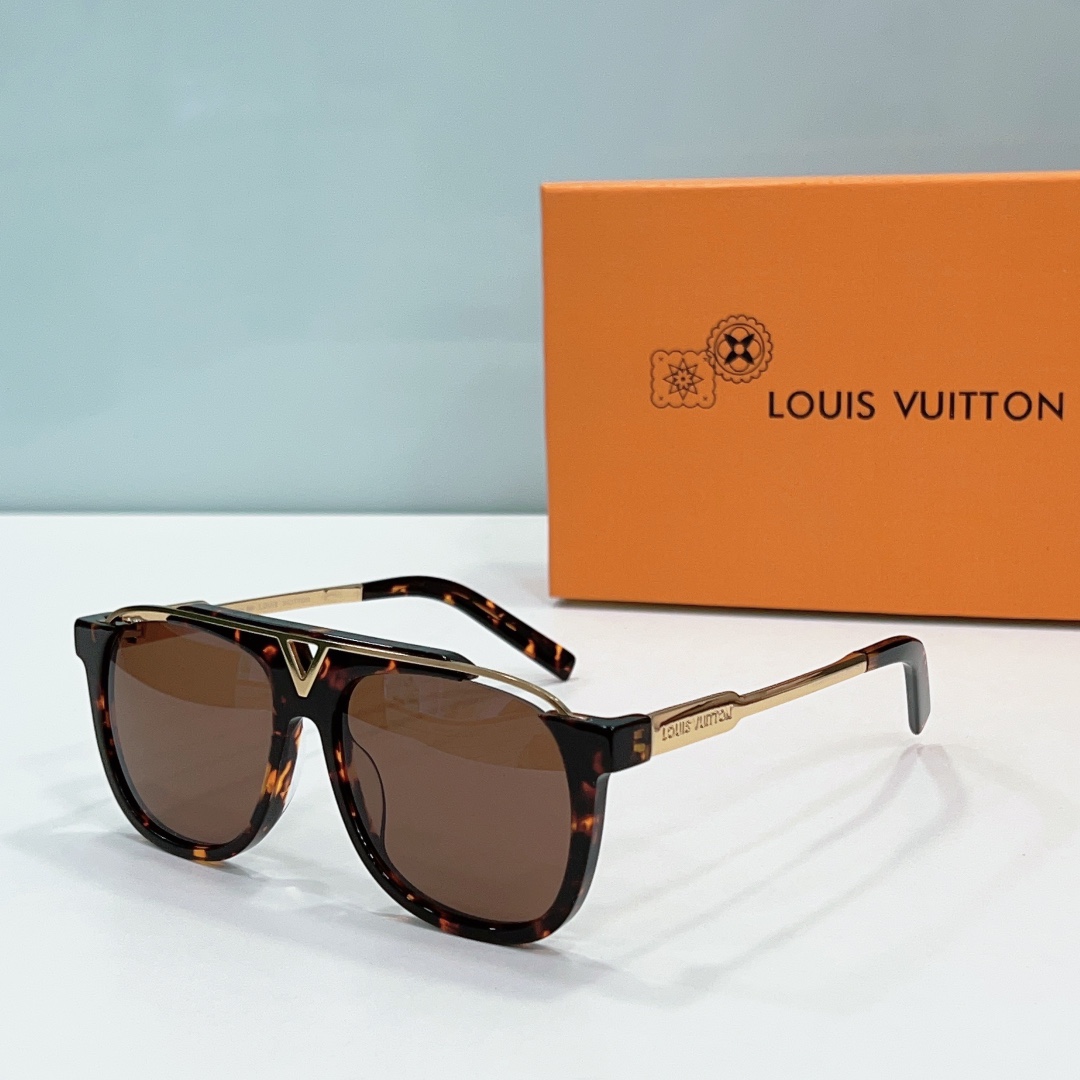 Wholesale Replica lv Sunglasses z0937 - amber