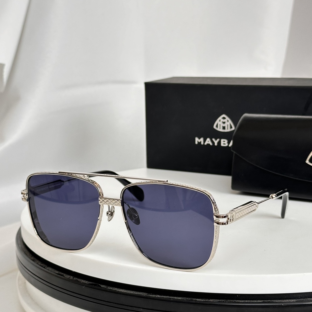 Maybach Sunglasses Dupe z56 - silver