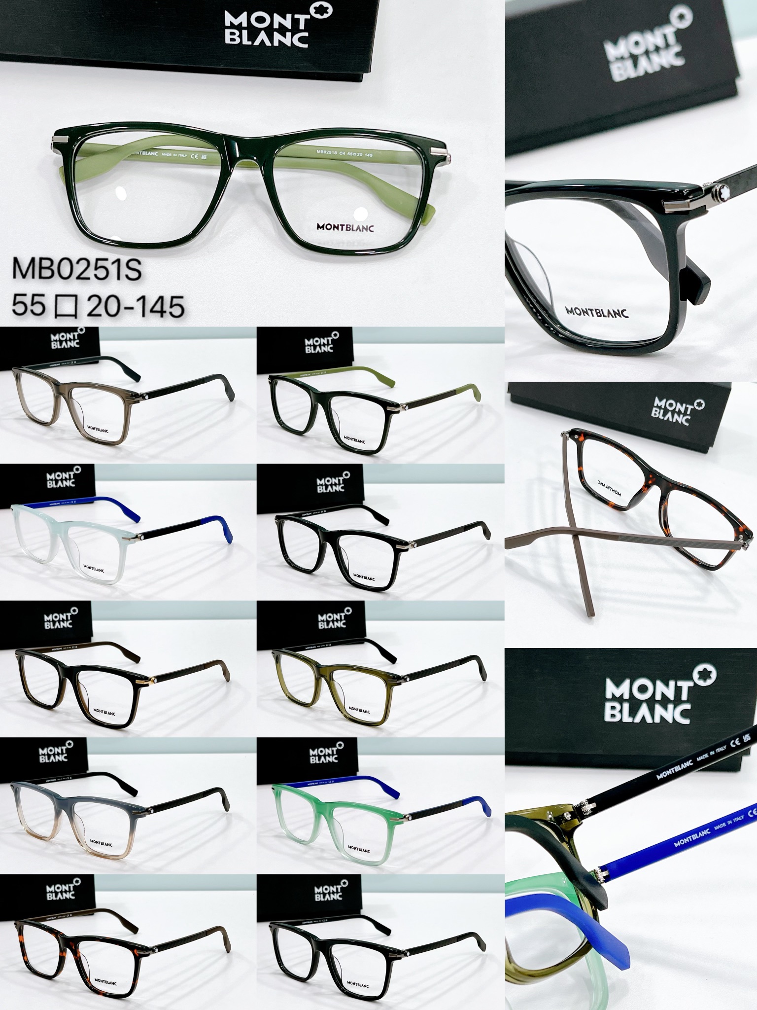 Mont Blanc Glasses fake mb0251s - collection