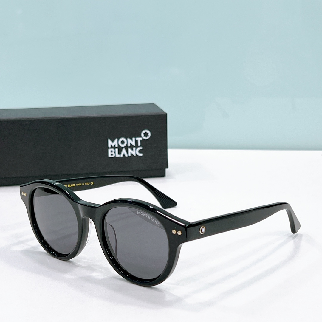 buy Mont Blanc replica sunglasses online b0287s - black