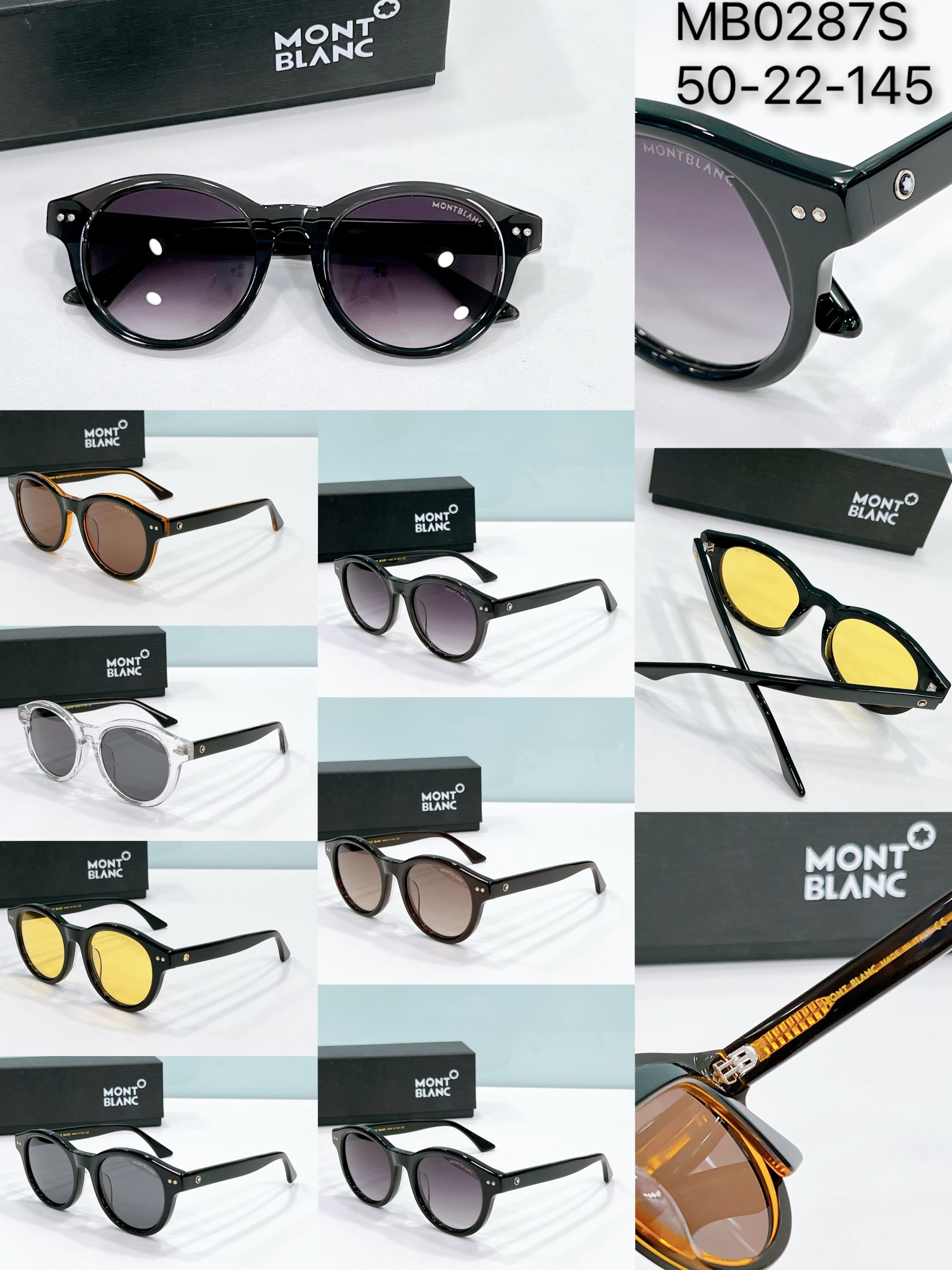 buy Mont Blanc replica sunglasses online b0287s - collection