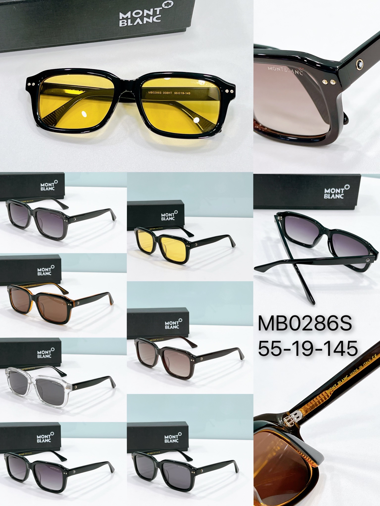 Mont Blanc Sunglasses Dupe mb0286s - collection