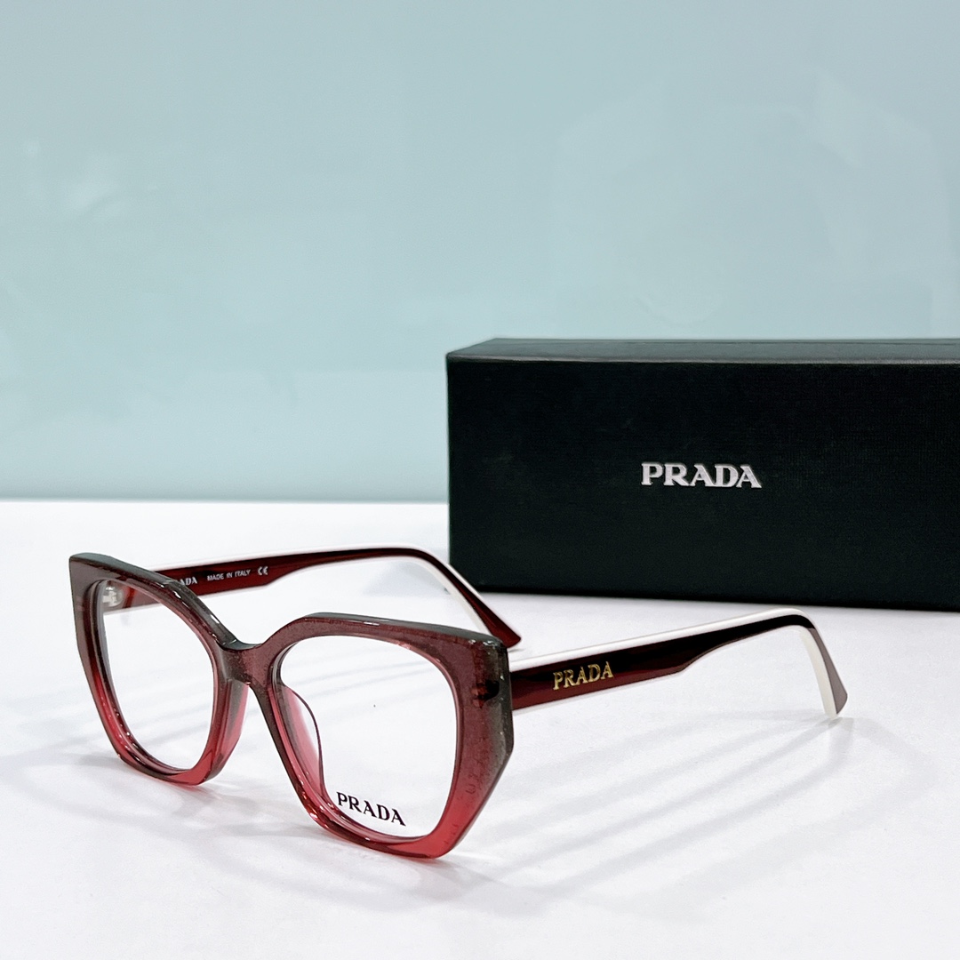 Sales online Replica Prada eyeglasses pr04vs - wine red
