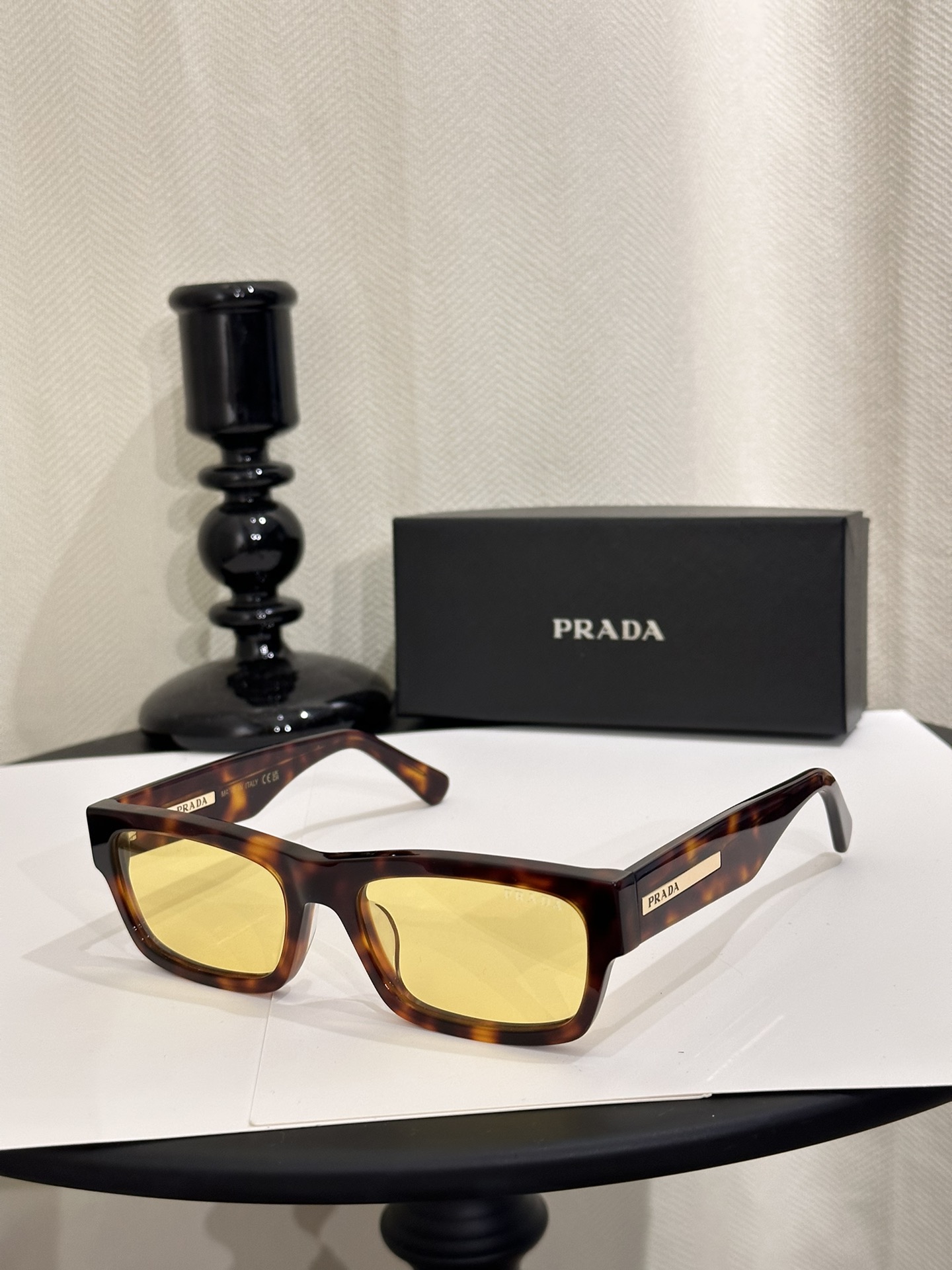 prada sunglasses dupe pra03s - yellow