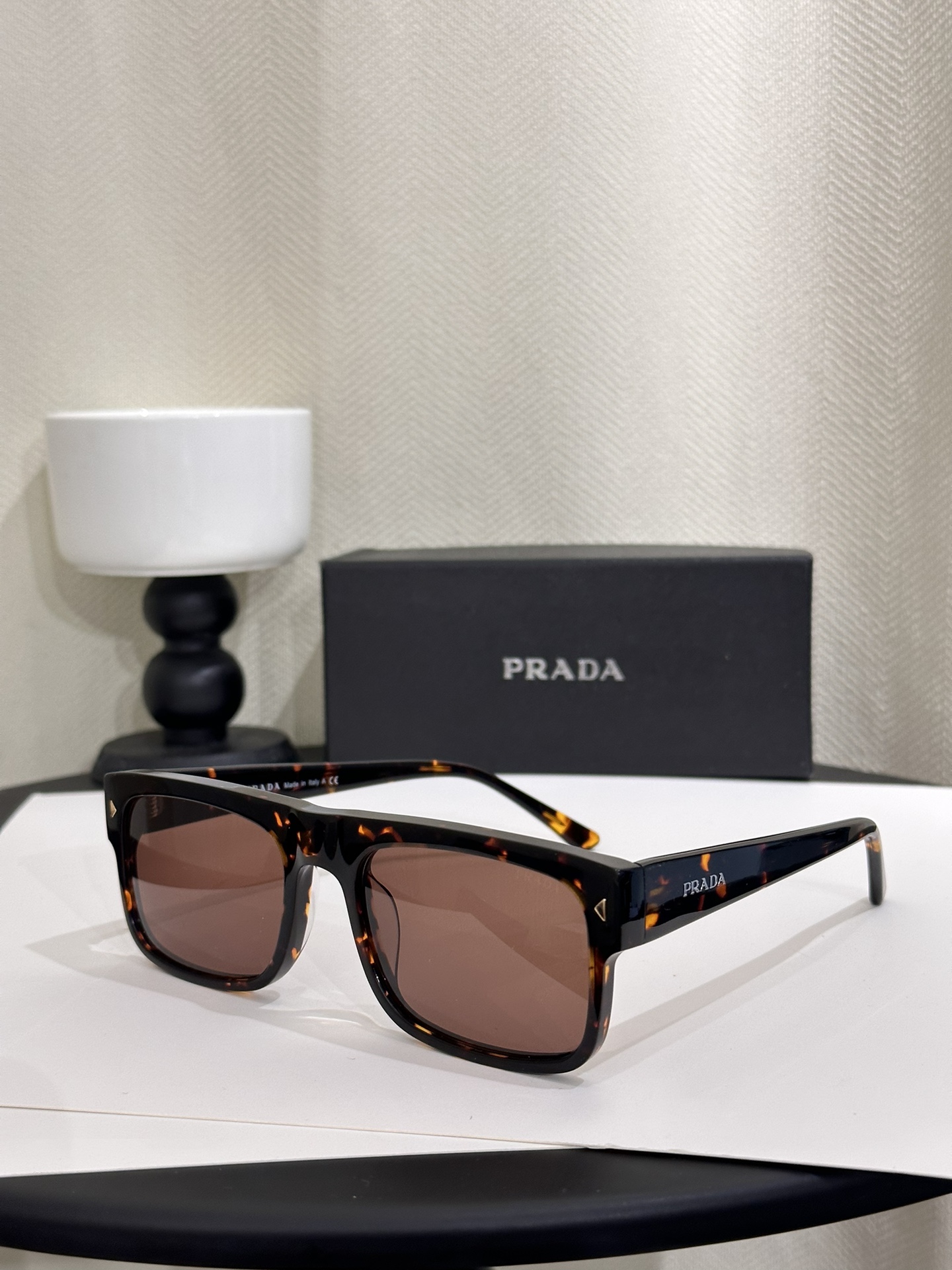 replica prada sunglasses pra10s - amber