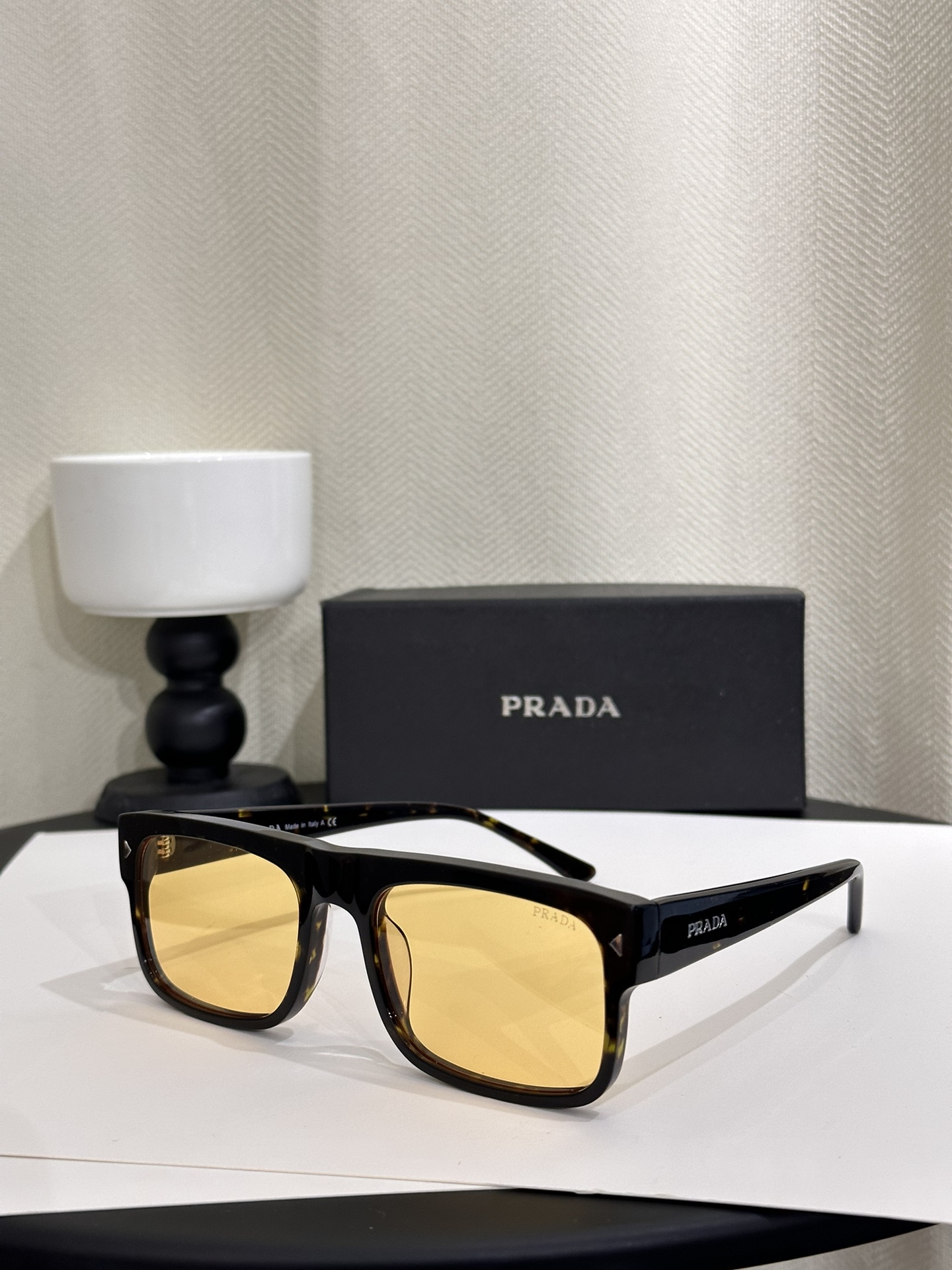 replica prada sunglasses pra10s - yellow