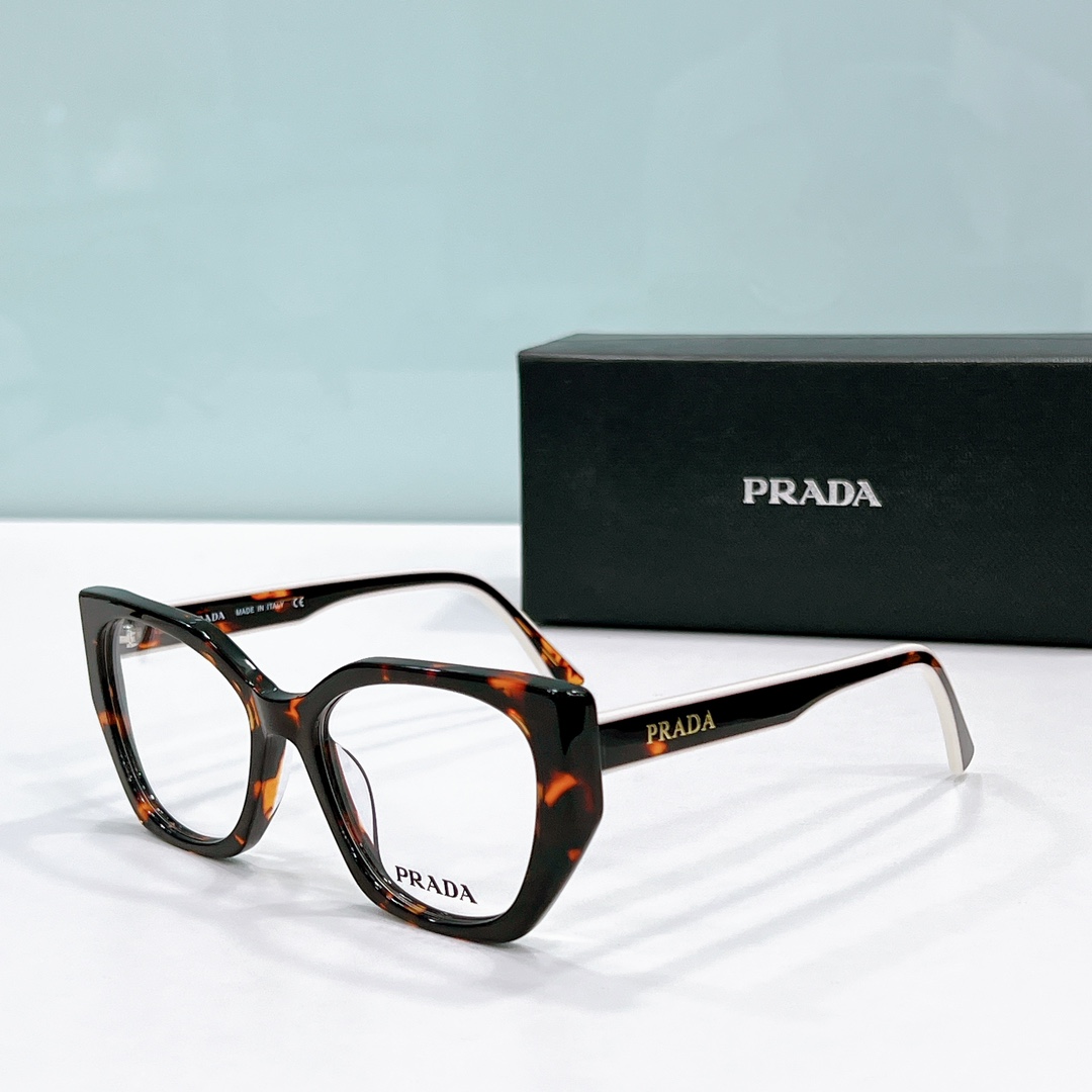 Sales online Replica Prada eyeglasses pr04vs - amber
