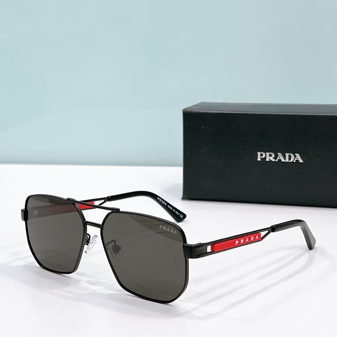 Cheap online Prada sunglasses replicas pr51zs - gun