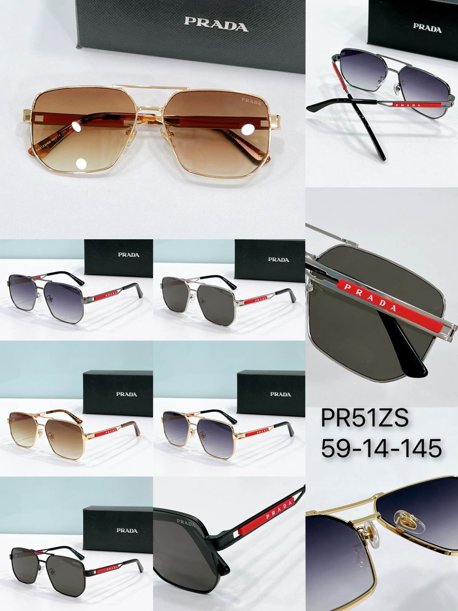 Cheap online Prada sunglasses replicas pr51zs - collection