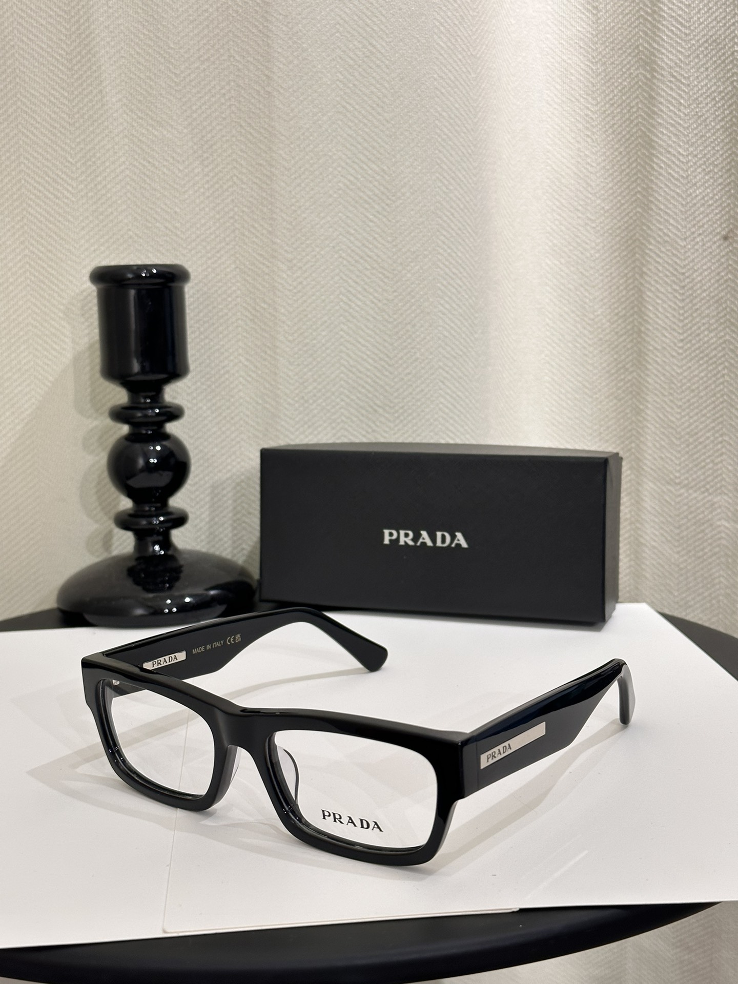 Cheap online Copy Prada glasses spra03s - black