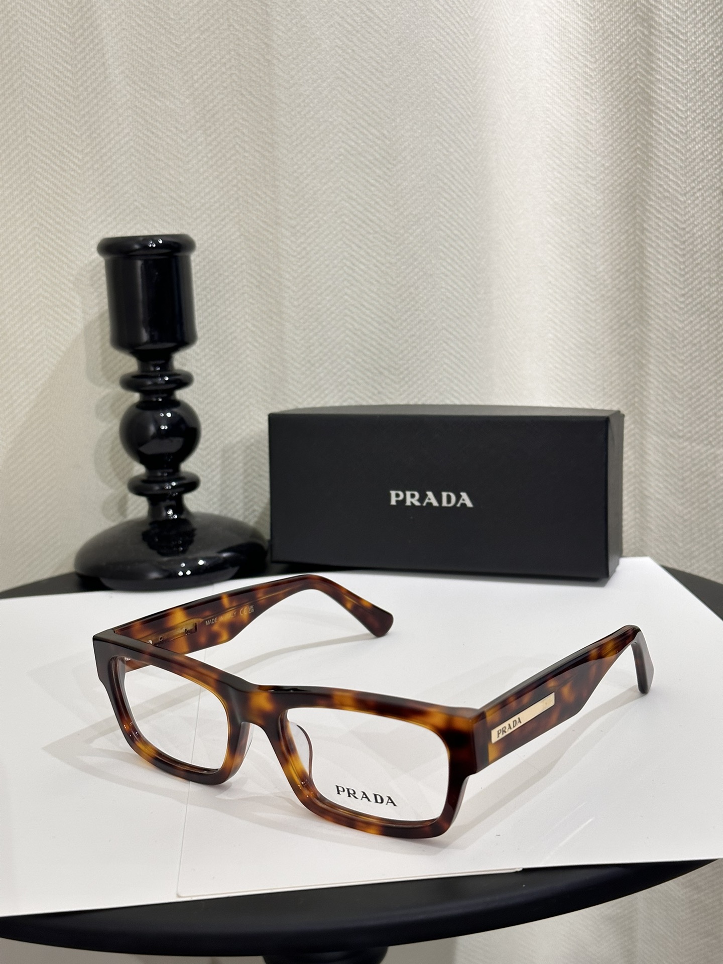 Cheap online Copy Prada glasses spra03s - amber