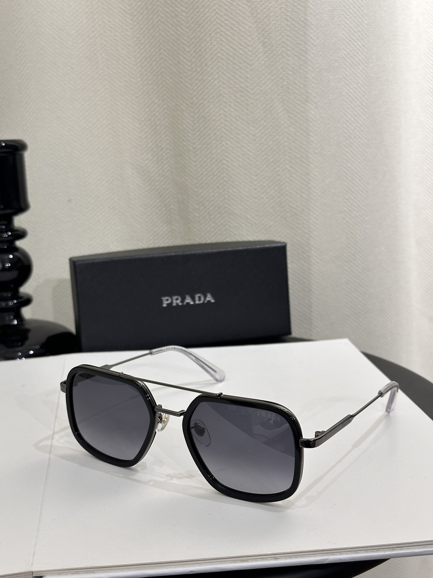 gun color of Cheap Prada sunglasses dupe pr57x
