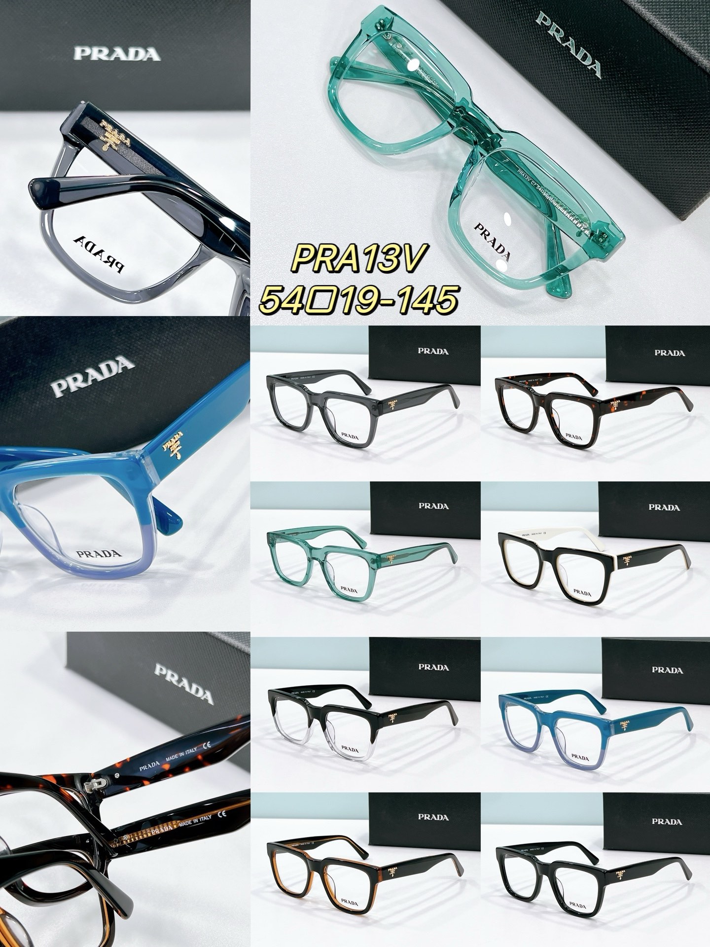 Collection of Prada eyeglasses frames high quality Replica pra13v