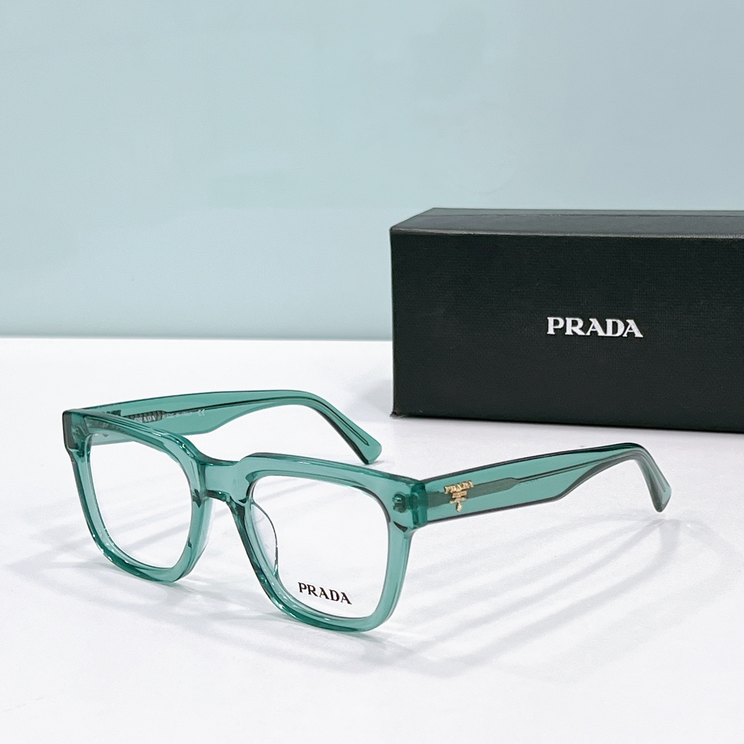 Green color Prada eyeglasses frames high quality Replica pra13v