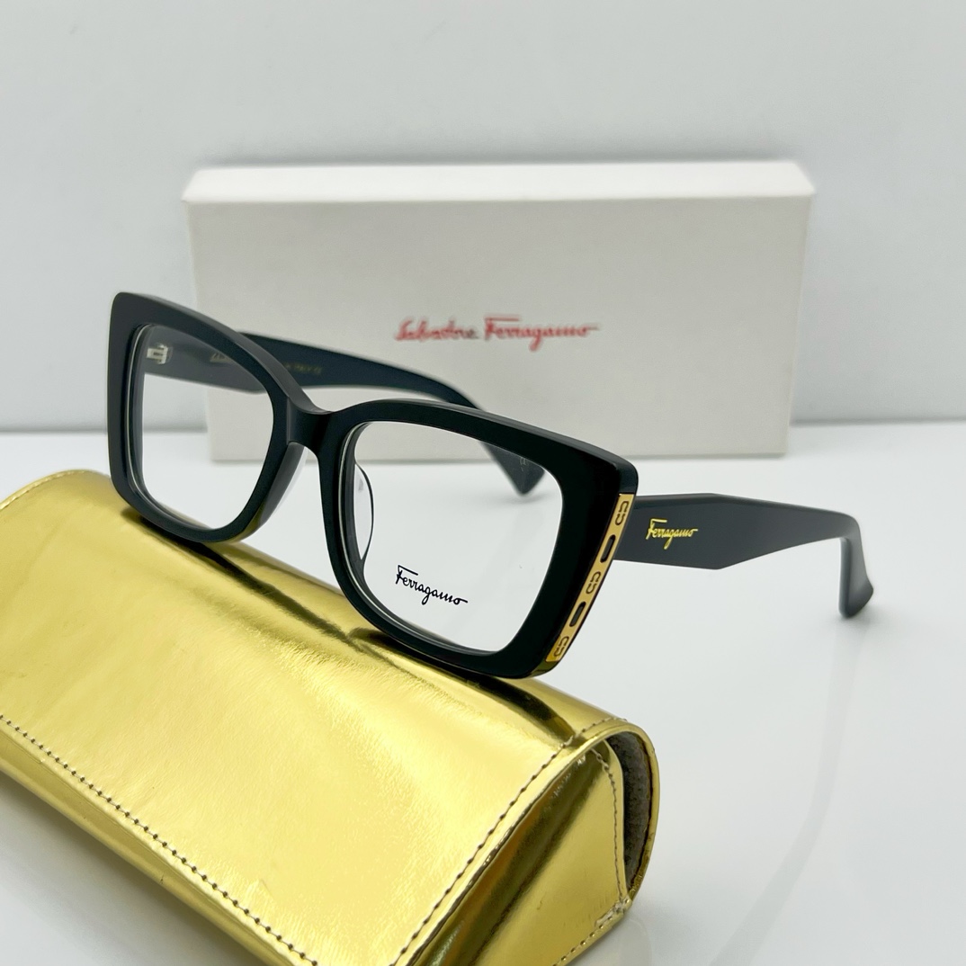 Wholesale Replica Ferragamo Eyeglasses 2899 - black