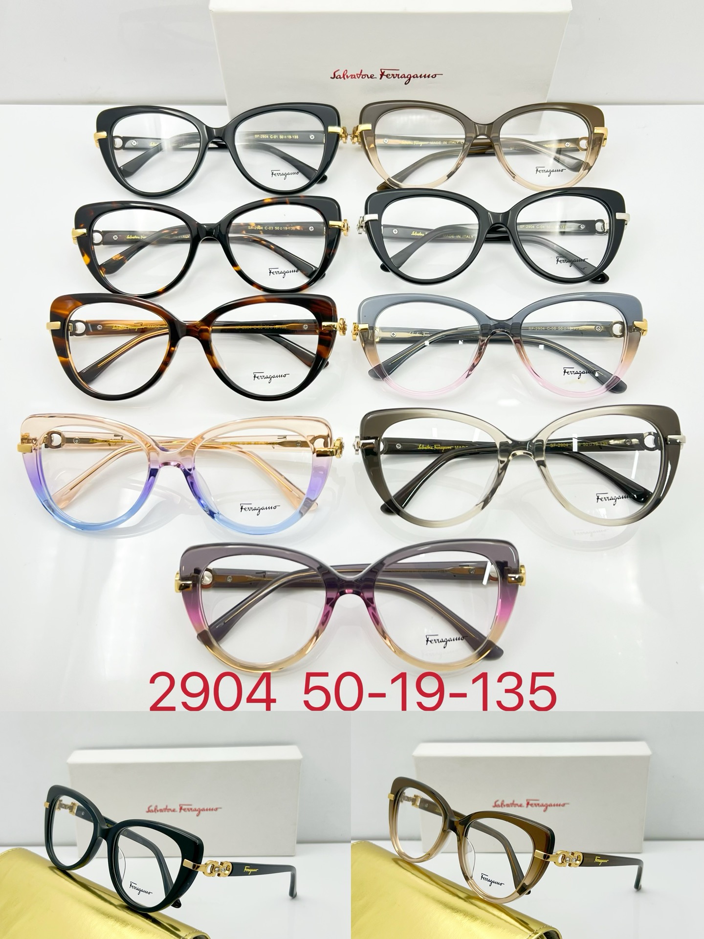 Cheap Ferragamo 2904 spectacle Optical Frames - front