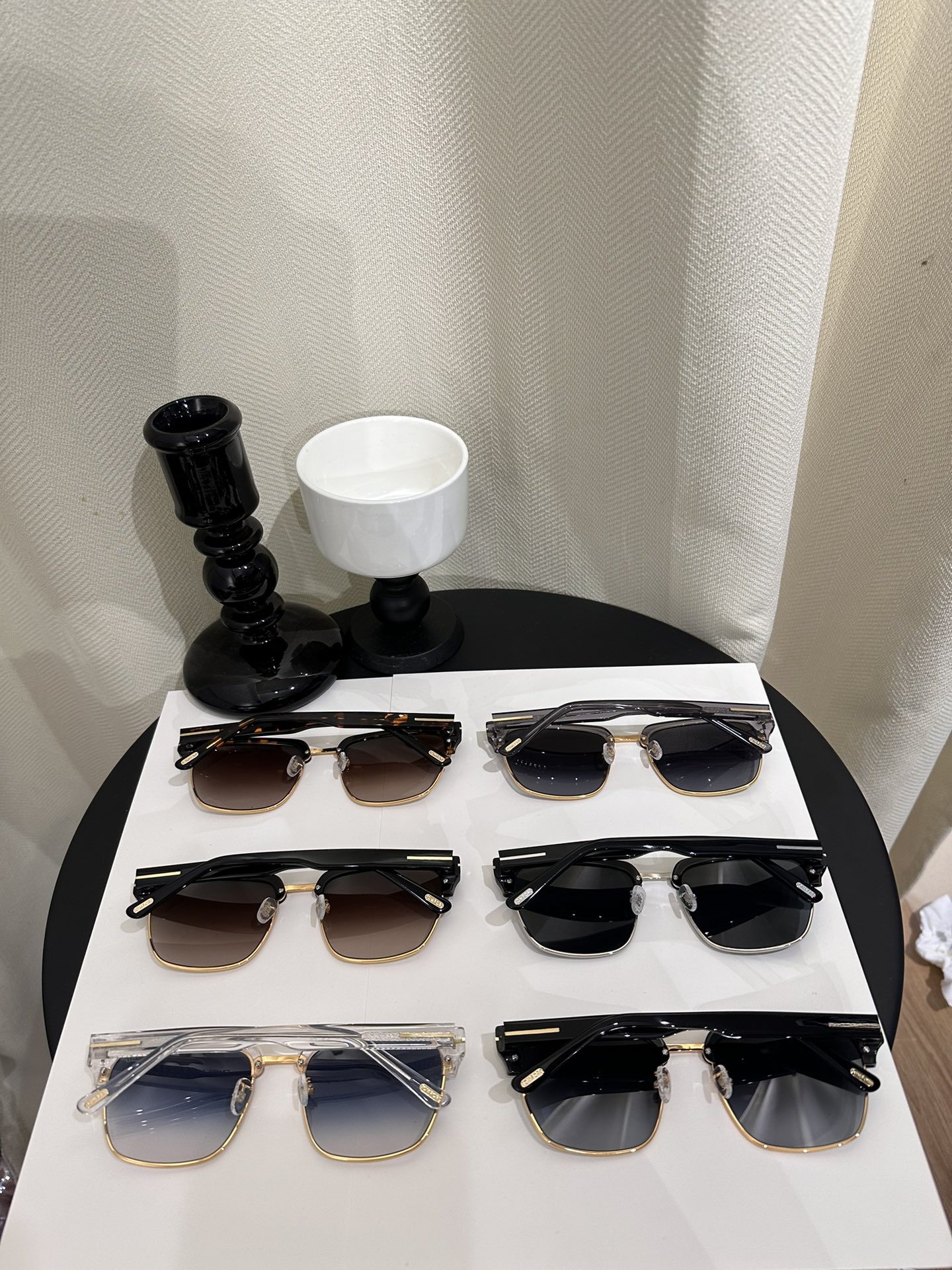 back version of fake Tom Ford Sunglasses ft1190