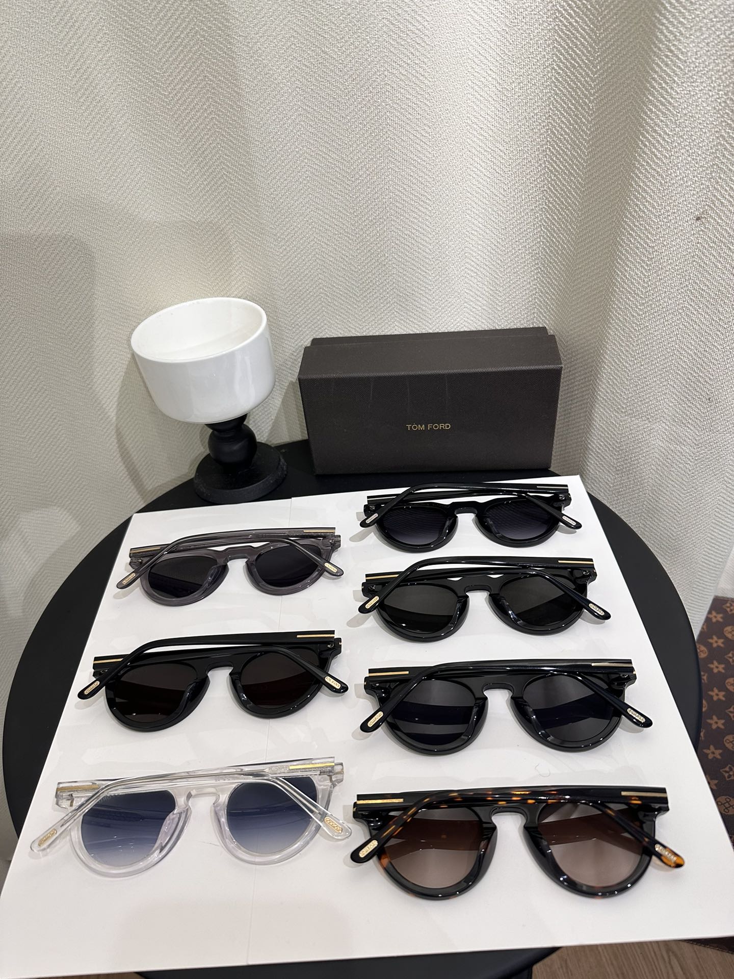 back of Tom Ford replica Sunglasses FT1129