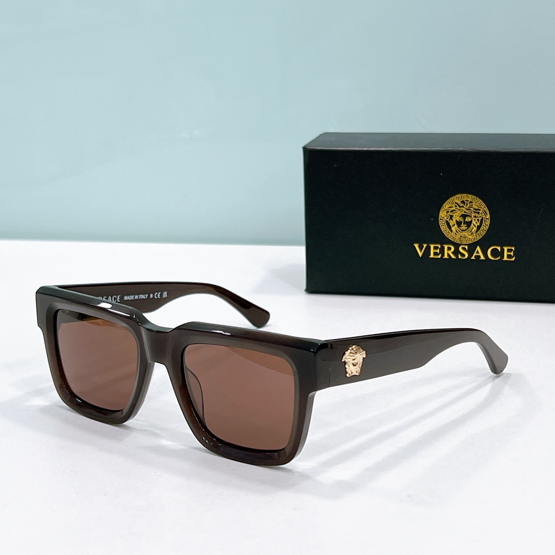 brown color of Buy Best Readers & Sunglasses replica Versace ve4851