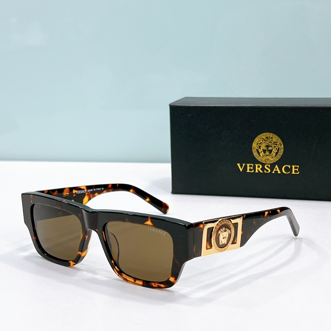 amber color of Replica Versace sunglass ve4416u
