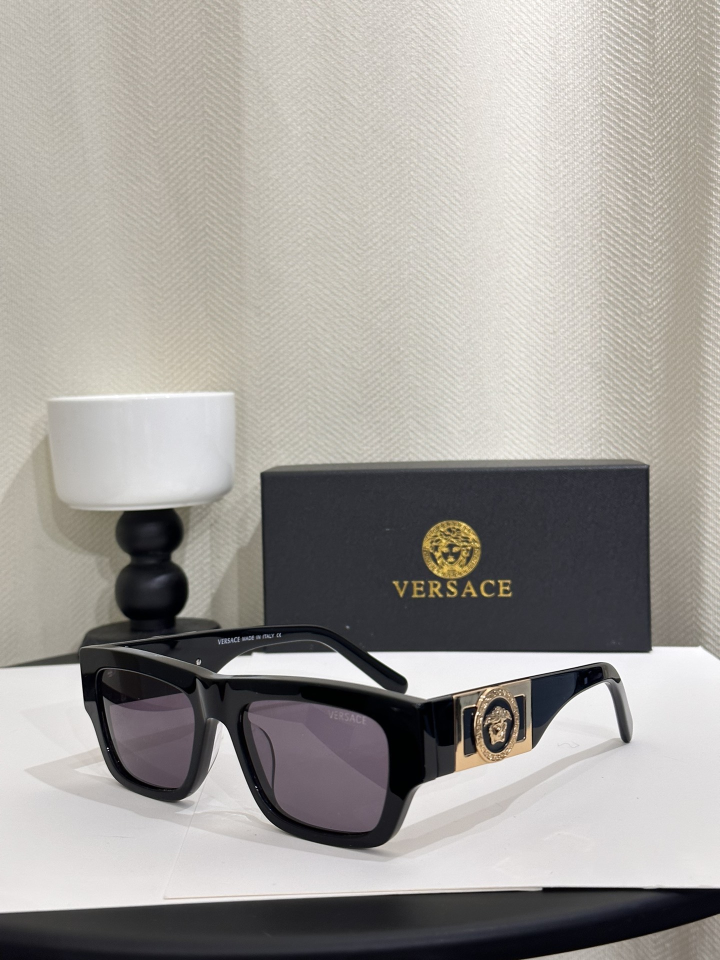 black gold color of replica Versace Sunglasses ve4416u