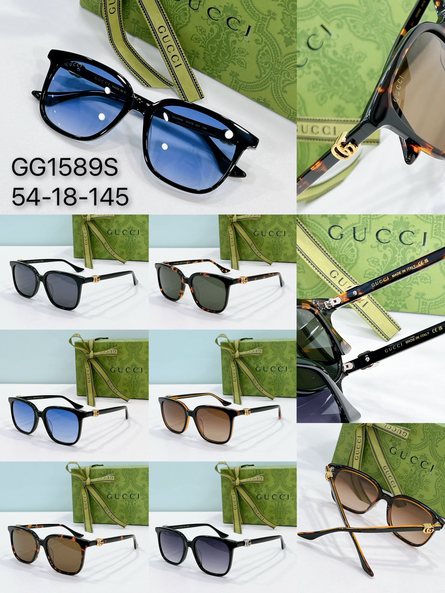 collection of Gucci Replica Sunglasses gg1589s