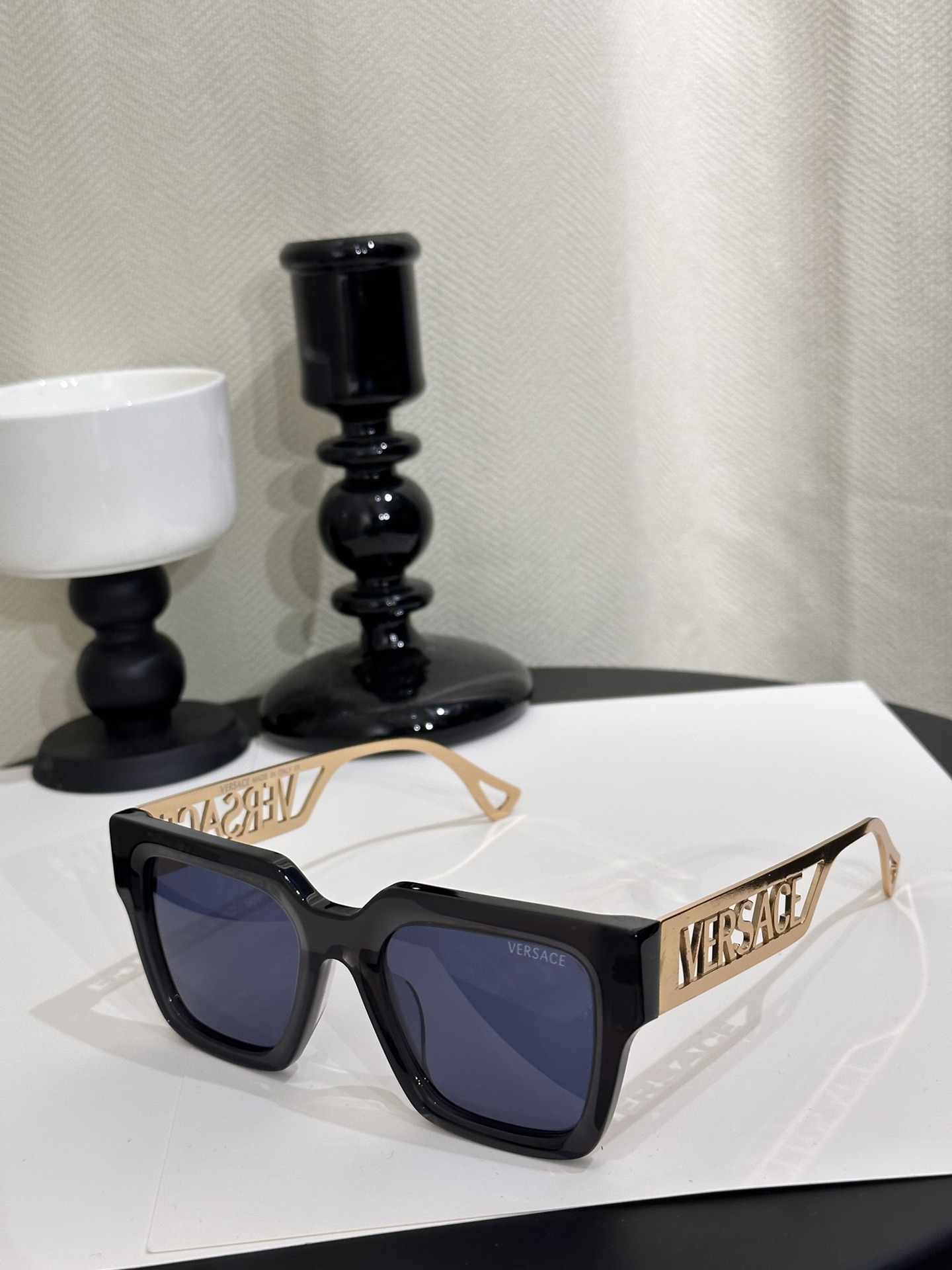 black gold color of Replica Versace Sunglasses ve4431u