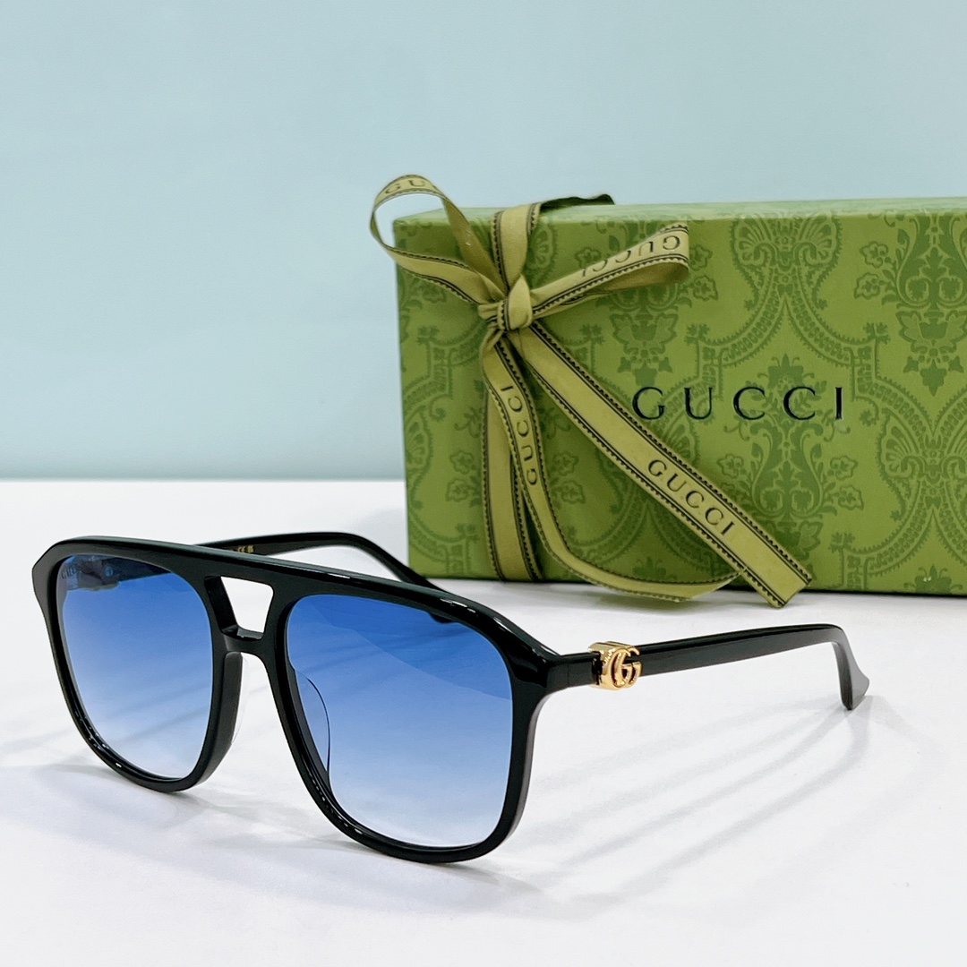 blue color of Gucci Sunglasses Dupe gg1588s