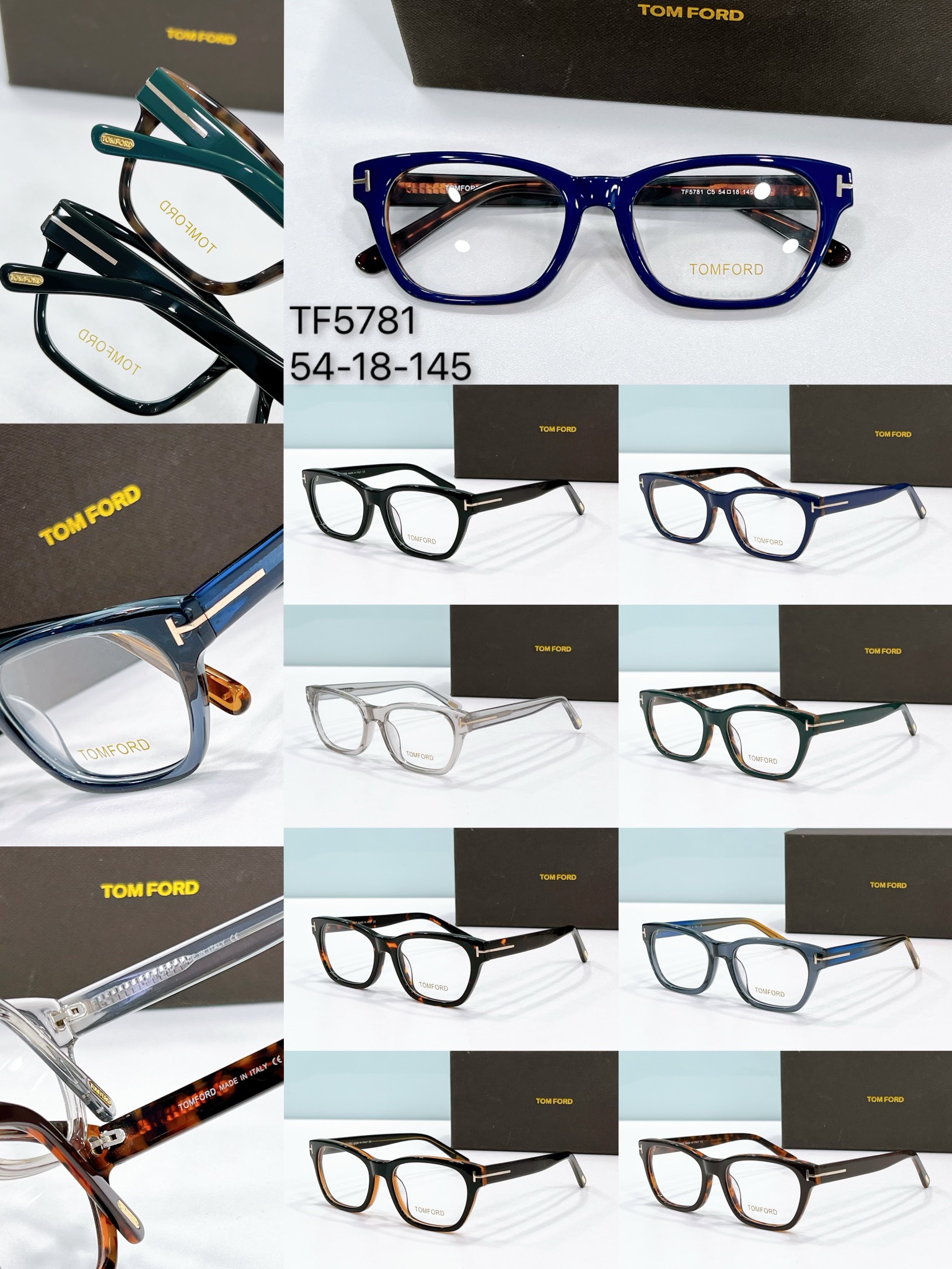 collection of replica Tom Ford Eyeglasses Optical Frames tf5781