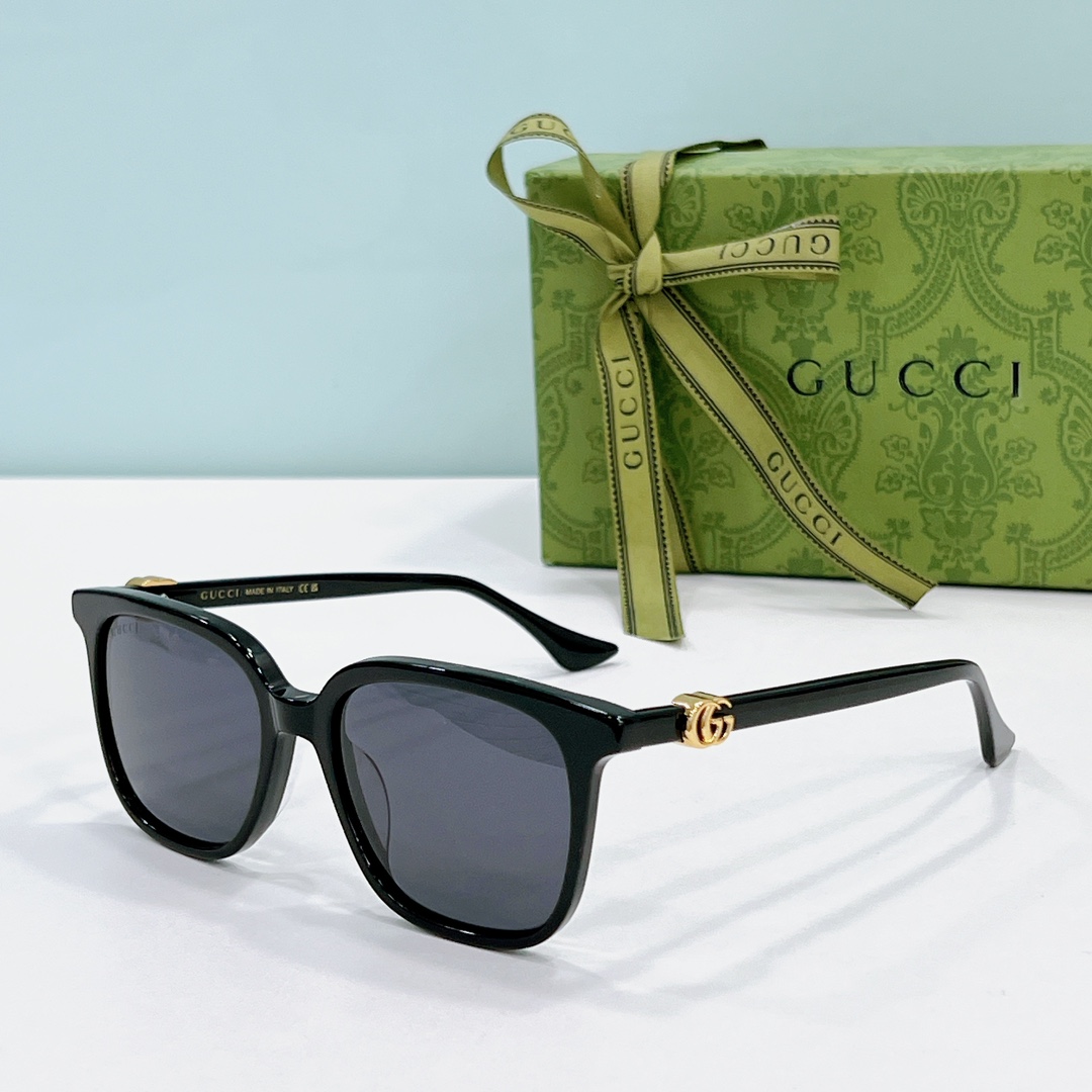 black gold color of Gucci Replica Sunglasses gg1589s