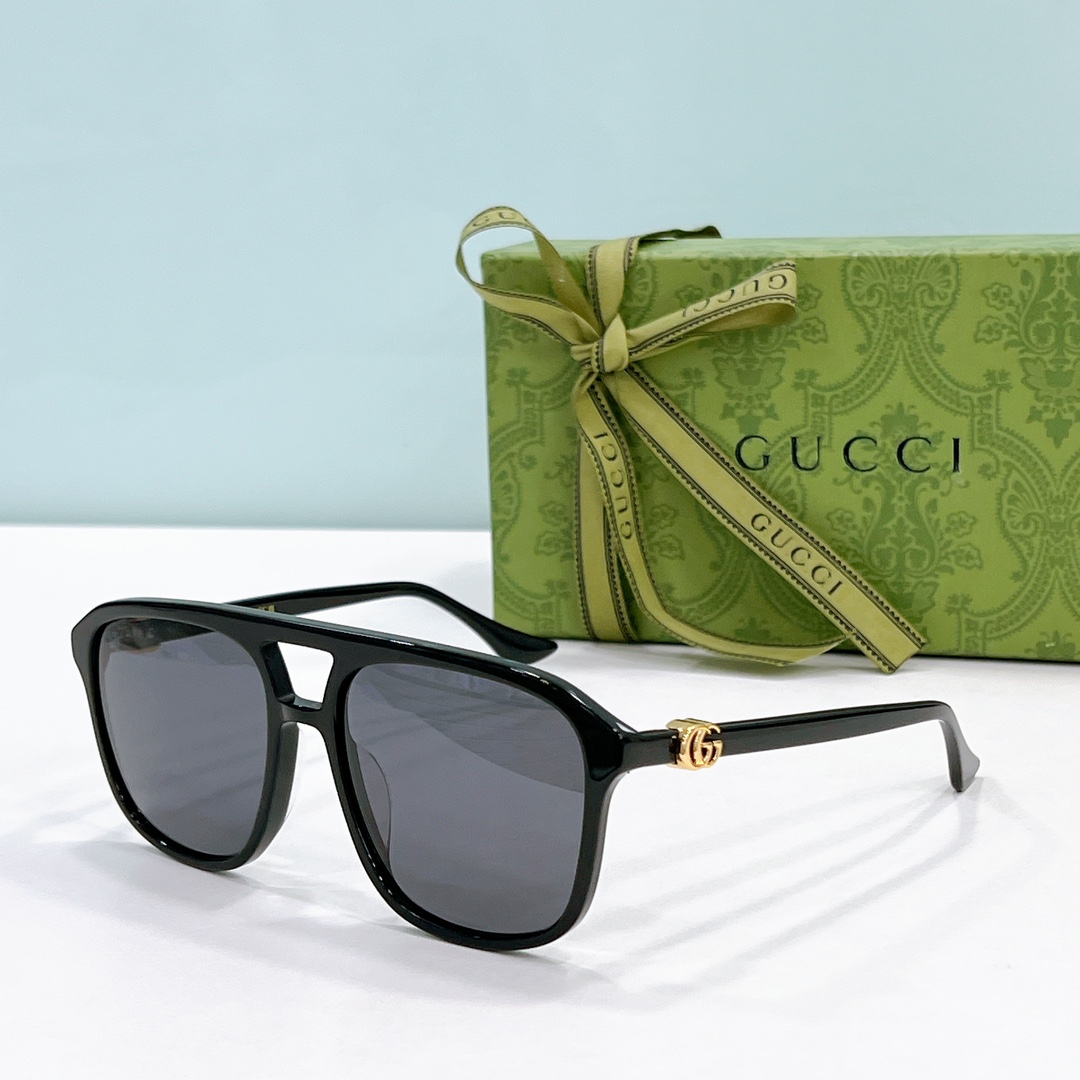 black gold color of Gucci Sunglasses Dupe gg1588s