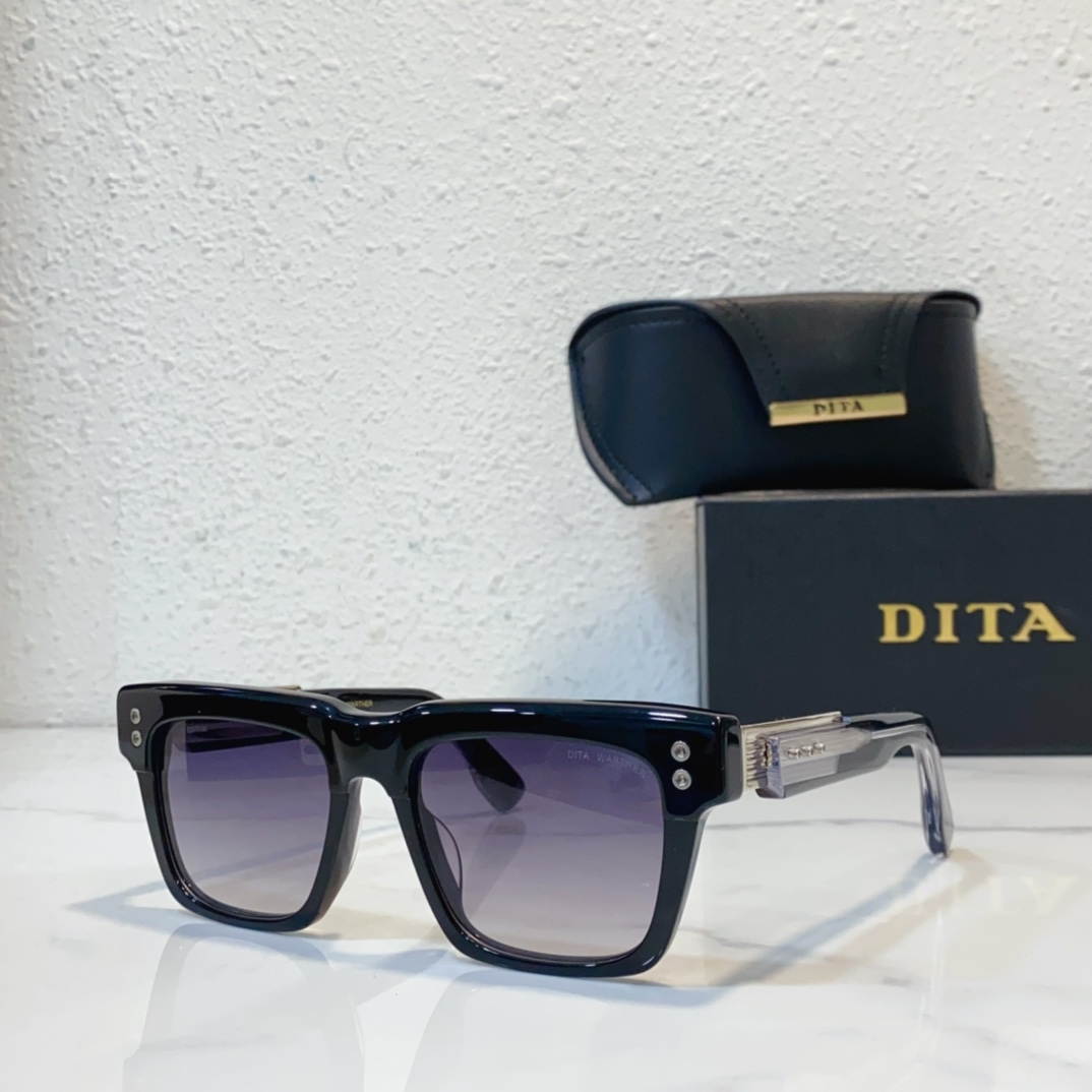 gray color of faux designer sunglasses dita dts434