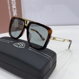 Copy Black polarized sunglasses maybach Z070