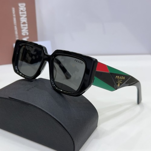 dupe prada SPR132 White sunglasses