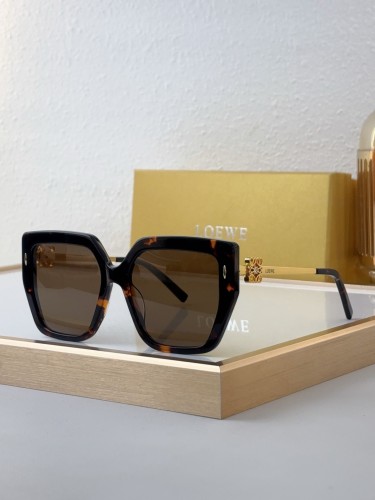 Copy loewe LW50401 Black polarized sunglasses