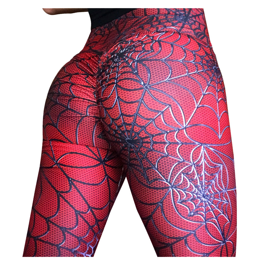 spiderman workout leggings