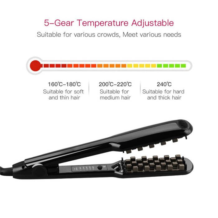 Negative ion hair curler corn whisker lattice electric splint perm hair fluffer