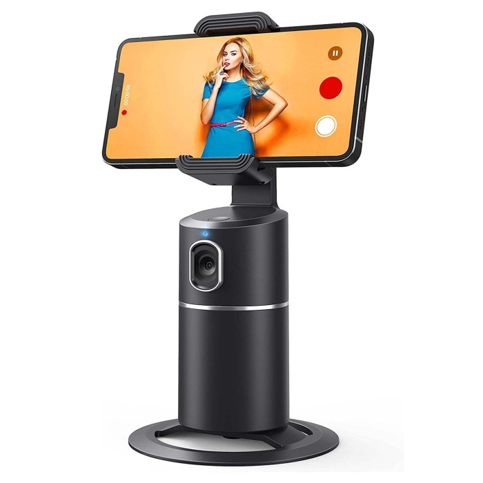 AI Smart Selfie Stick 360° Auto Face Tracking Gimbal For Tiktok photo video Live recording Rotation Stabilize Tripod Phone Holde