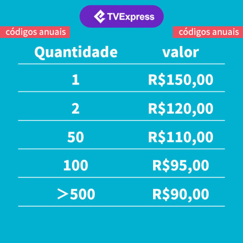 TVExpress anuais TVExpresso TV express TVE para Brasil tv express apk para TV Box 4k Android Smart TV Box Allwinner H3 RK3228