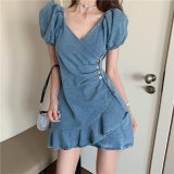 花邊牛仔裙 兩件1386 三件1929