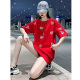 小愛心中長T